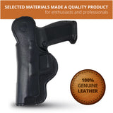 Leather Inside The Waistband Holster For Pistol Canik TP9 SFx