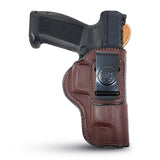Leather Inside The Waistband Holster For Pistol Canik TP9 SFx