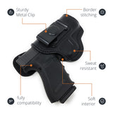 Leather Inside The Waistband Holster For Pistol Glock 19/23/32