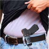 Leather Inside The Waistband Holster For Pistol Glock 19/23/32