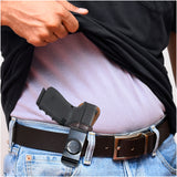 Leather Inside The Waistband Holster For Pistol Glock 19/23/32