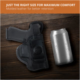Leather Inside The Waistband Holster For Pistol Glock 43
