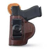 Leather Inside The Waistband Holster For Pistol Glock 43