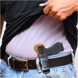 Leather Inside The Waistband Holster For Pistol Glock 43