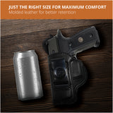 Leather Inside The Waistband Holster For Pistol Sig Sauer P229