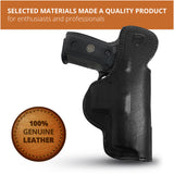 Leather Inside The Waistband Holster For Pistol Sig Sauer P229