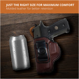 Leather Inside The Waistband Holster For Pistol Sig Sauer P229