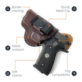 Leather Inside The Waistband Holster For Pistol Sig Sauer P229