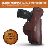 Leather Inside The Waistband Holster For Pistol Sig Sauer P229