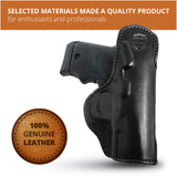 Leather Inside The Waistband Holster For Pistol Sig Sauer P938