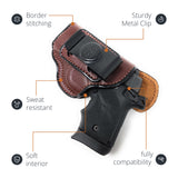 Leather Inside The Waistband Holster For Pistol Sig Sauer P938