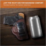 Leather Inside The Waistband Holster For Pistol Sig Sauer P938