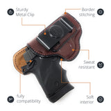 Leather Inside The Waistband Holster For Pistol Sig Sauer P938