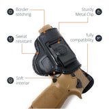 Leather Inside The Waistband Holster For Pistol Sig Sauer P320 Comp/Carry