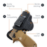 Leather Inside The Waistband Holster For Pistol Sig Sauer P320 Comp/Carry