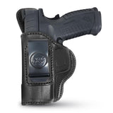 Leather Inside The Waistband Holster For Pistol Springfield XDM Elite 3.8