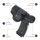 Leather Inside The Waistband Holster For Pistol Springfield XDM Elite 3.8