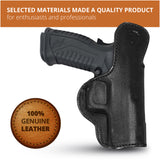 Leather Inside The Waistband Holster For Pistol Springfield XDM Elite 3.8