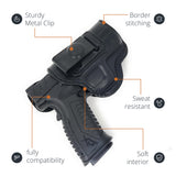 Leather Inside The Waistband Holster For Pistol Springfield XDM Elite 3.8