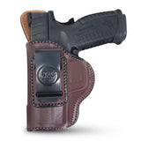 Leather Inside The Waistband Holster For Pistol Springfield XDM Elite 3.8