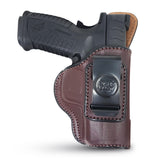 Leather Inside The Waistband Holster For Pistol Springfield XDM Elite 3.8