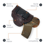 Leather Inside The Waistband Holster For Pistol Springfield Hellcat