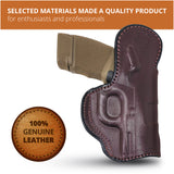 Leather Inside The Waistband Holster For Pistol Springfield Hellcat