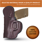 Leather Inside The Waistband Holster For Pistol Springfield Hellcat