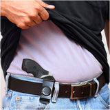 Leather Inside The Waistband Holster Fits S&W J Frame 2" Barrel