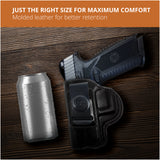 Leather Inside The Waistband Holster For Pistol F&N 509