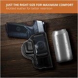 Leather Inside The Waistband Holster For Pistol F&N 509