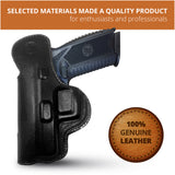 Leather Inside The Waistband Holster For Pistol F&N 509