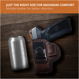Leather Inside The Waistband Holster For Pistol F&N 509
