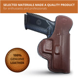 Leather Inside The Waistband Holster For Pistol F&N 509
