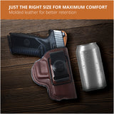 Leather Inside The Waistband Holster For Pistol F&N 509