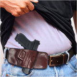 Tactical Pancake Gun Holster  For Pistols Fits Compact (G19, M&P C, PK380, SR9C)