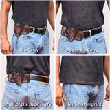 Tactical Pancake Gun Holster  For Pistols Fits Compact (G19, M&P C, PK380, SR9C)