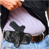 Tactical Pancake Gun Holster For PistolsĀ Full Size 45 (G21, PX4 Storm, P250)