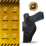 OWB Nylon Holster with Thumb Break - by Houston | Concealed Carry | Outside The Waistband | Fits: Glock 48, S&W M&P 9mm .40 Cal - Ruger SR 9 9mm .40 Cal | Marshall Line