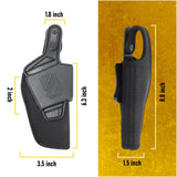 OWB Nylon Holster with Thumb Break - by Houston | Concealed Carry | Outside The Waistband | Fits: Glock 48, S&W M&P 9mm .40 Cal - Ruger SR 9 9mm .40 Cal | Marshall Line