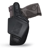 Concealed Carry OWB Nylon Holster - by Houston with Thumb Break | Outside The Waistband | Fits: Taurus PT111 / G2C, Glock 43, XDs 3.3 9mm | Marshall Line