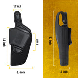 Concealed Carry OWB Nylon Holster - by Houston with Thumb Break | Outside The Waistband | Fits: Glock 19 / 19X / 17/22 / 23/31 / 32 | Marshall Line