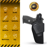 OWB Nylon Holster by Houston - Concealed Carry with Thumb Break | Outside The Waistband | Fits: Glock 20/21 - Beretta 92 FS - SIG SAUER 226/227 / 228/229 - HK VP9 | Marshall Line