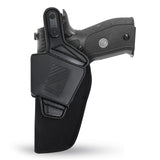 OWB Nylon Holster by Houston - Concealed Carry with Thumb Break | Outside The Waistband | Fits: Glock 20/21 - Beretta 92 FS - SIG SAUER 226/227 / 228/229 - HK VP9 | Marshall Line