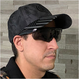 Tactical Eyewear 3 Interchangeable Lenses Outdoor Unisex Shooting Glasses - by PH | Military Fans Eyewear Impact and Explosion-Proof | Water Resistant Corrective Mount Support | Special Ops Sport