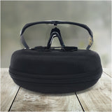 Tactical Eyewear 3 Interchangeable Lenses Outdoor Unisex Shooting Glasses - by PH | Military Fans Eyewear Impact and Explosion-Proof | Water Resistant Corrective Mount Support | Special Ops Sport