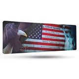 Gun Cleaning Mat by PH - Measures 12" x 36" 3 mm Thick | Rifle and Large Guns | Non-Slip Surface | Oil and Solvent Absorbent Protect Workbench | For Maintenance or repairs to your firearm (Freedom)