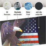 Gun Cleaning Mat by PH - Measures 12" x 36" 3 mm Thick | Rifle and Large Guns | Non-Slip Surface | Oil and Solvent Absorbent Protect Workbench | For Maintenance or repairs to your firearm (Freedom)