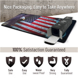 Gun Cleaning Mat by PH - Measures 12" x 36" 3 mm Thick | Rifle and Large Guns | Non-Slip Surface | Oil and Solvent Absorbent Protect Workbench | For Maintenance or repairs to your firearm (Freedom)