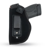 IWB Gun Holster By PH - Concealed Carry Soft Material | Soft Interior | Fits MP Shield 9MM .40 .45 Auto/ GLOCK 26 27 29 30 33 42 43/ Ruger LC9, LC380 | Taurus Slim Line, PT111 | Springfield XD